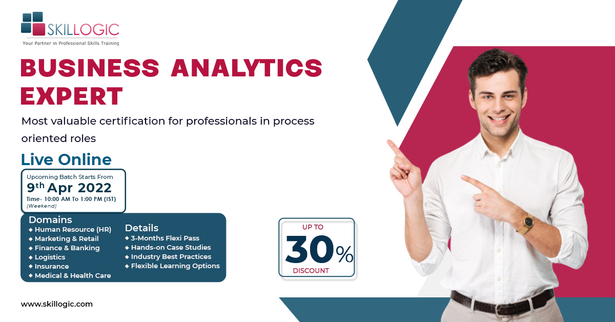 BUSINESS ANALYTICS EXPERT COURSE - ONLINE, Online Event
