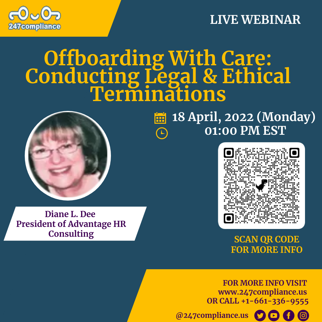 Offboarding With Care: Conducting Legal & Ethical Terminations, Online Event