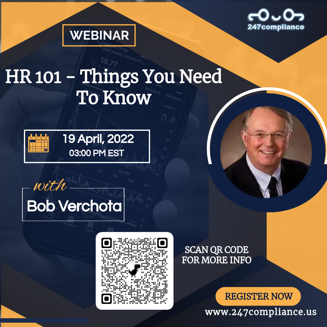 HR 101 - Things You Need To Know, Online Event