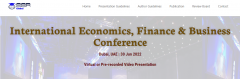 [IEFBC Virtual] International Economics, Finance & Business Conference