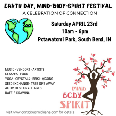 EARTH DAY, MIND – BODY – SPIRIT FESTIVAL