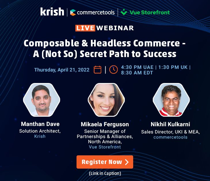 Composable & Headless Commerce - A (Not So) Secret Path to Success, Online Event