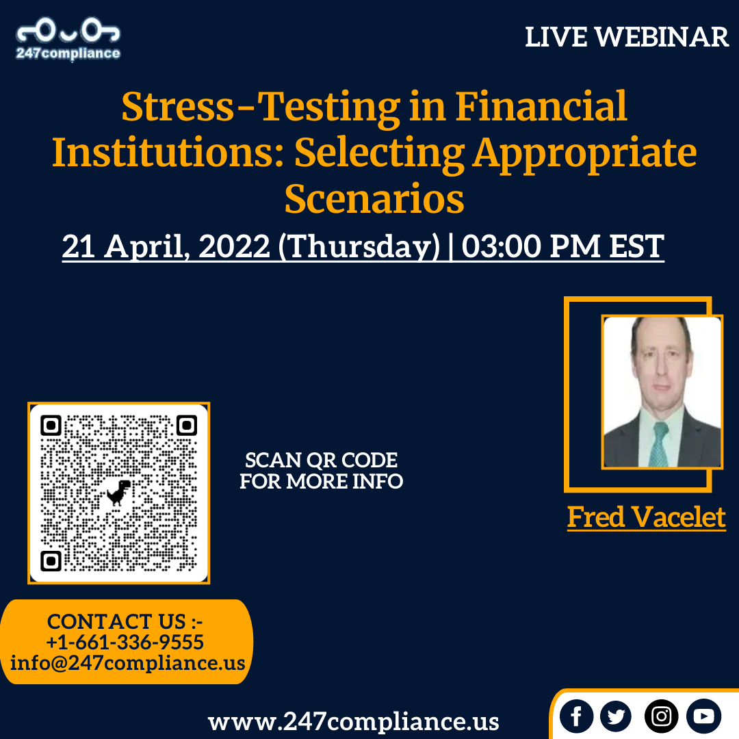 Stress-Testing in Financial Institutions: Selecting Appropriate Scenarios, Online Event