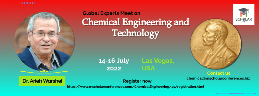 Global Experts Meet on Chemical Engineering and Technology, Las Vegas, Nevada, United States