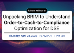 Unpacking BRIM to Understand Order-to-Cash-to-Compliance Optimization for DSE
