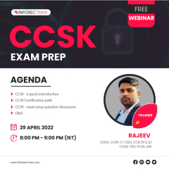 Free Webinar on CCSK Exam Prep