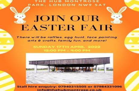 The Hub Cafe Easter Fair and Egg Hunt, London, England, United Kingdom