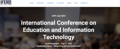 Education and Information Technology International Conference Hong Kong (ICEIT 2022)
