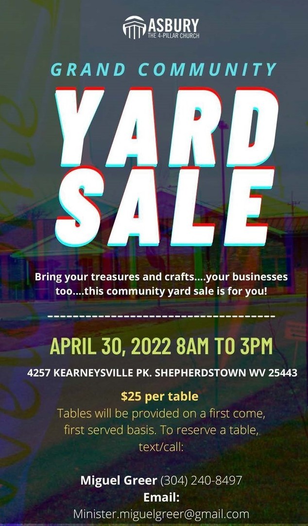Grand Community Yard Sale, Shepherdstown, West Virginia, United States