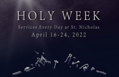 Holy Week at St. Nicholas