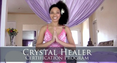 Crystal Healer Certification ONLINE Program + LIVESTREAM Practice & Q&A