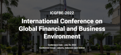 ICGFBE Jakarta - International Conference on Global Financial and Business Environment, 28 July 2022