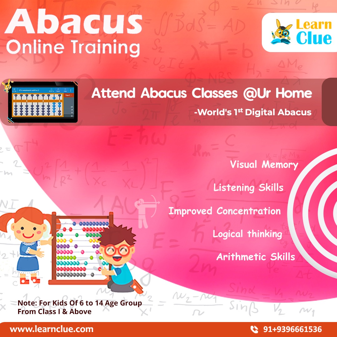 Abacus classes near me | Learnclue, Hyderabad, Telangana, India