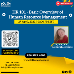 HR 101 - Basic Overview of Human Resource Management