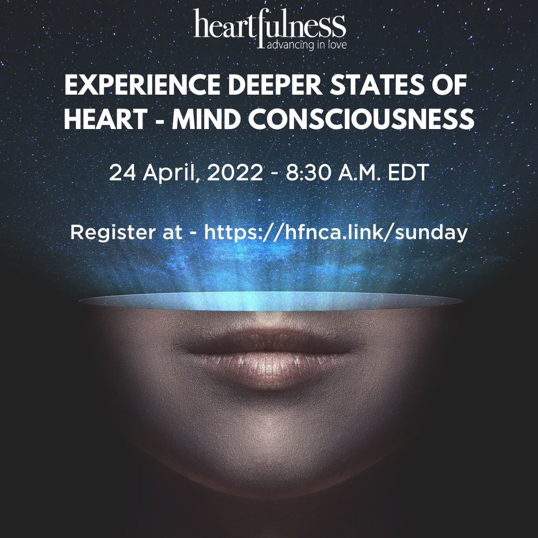 Experience deeper states of Heart Mind Consciousness, Online Event