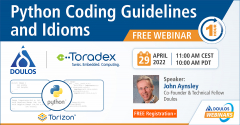 Webinar: Python Coding Guidelines and Idioms