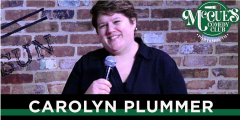 Comedian Carolyn Plummer