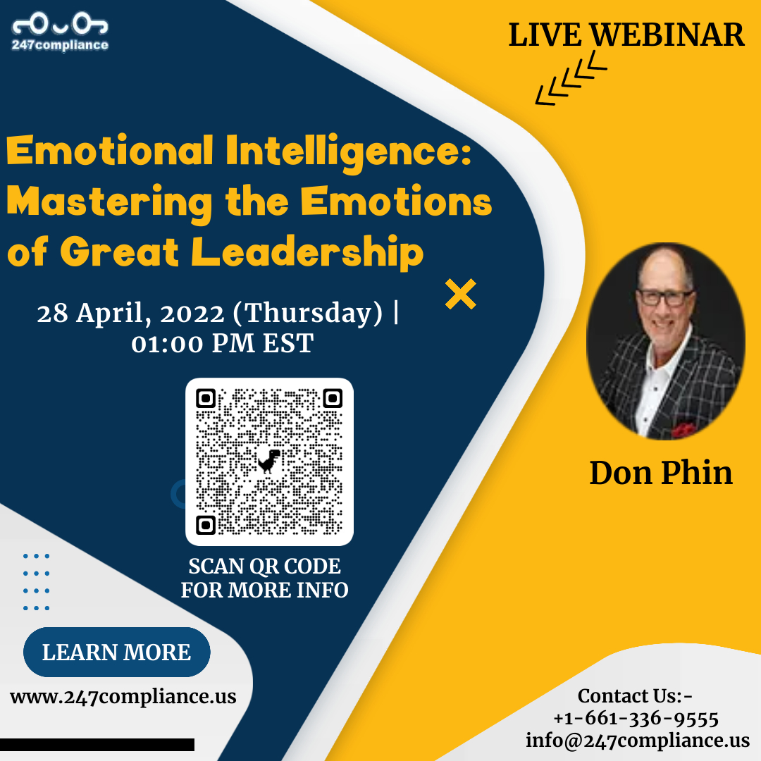 Emotional Intelligence: Mastering the Emotions of Great Leadership, Online Event