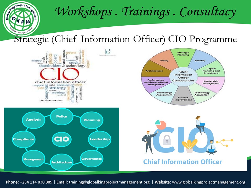 Strategic (Chief Information Officer) CIO Programme, Mombasa city, Mombasa county,Mombasa,Kenya