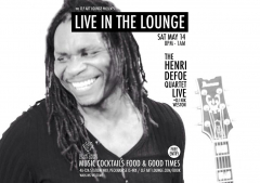Henry Defoe Quartet Live In The Lounge + DJ Nik Weston, Free Entry