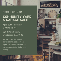 South on Main Community Yard and Garage Sale