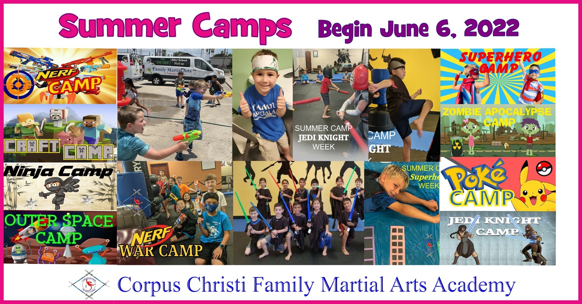 Corpus Christi Summer Camp! Begins June 6th, 2022, Corpus Christi, Texas, United States