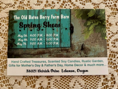 The Old Bates Berry Farm Barn Spring Show