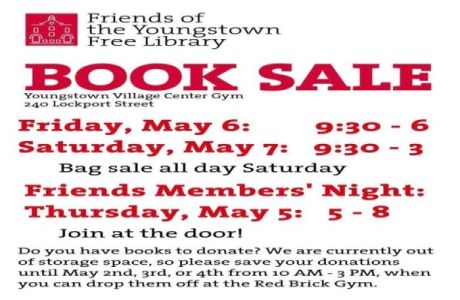 Friends of Youngstown Library Spring Book Sale, Youngstown, New York, United States