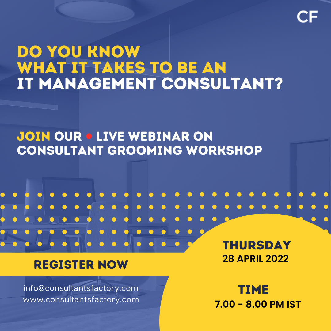 Consultants Grooming Workshop - Free Live Webinar, Online Event