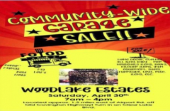 Woodlake Estates Neighborhood Garage sale
