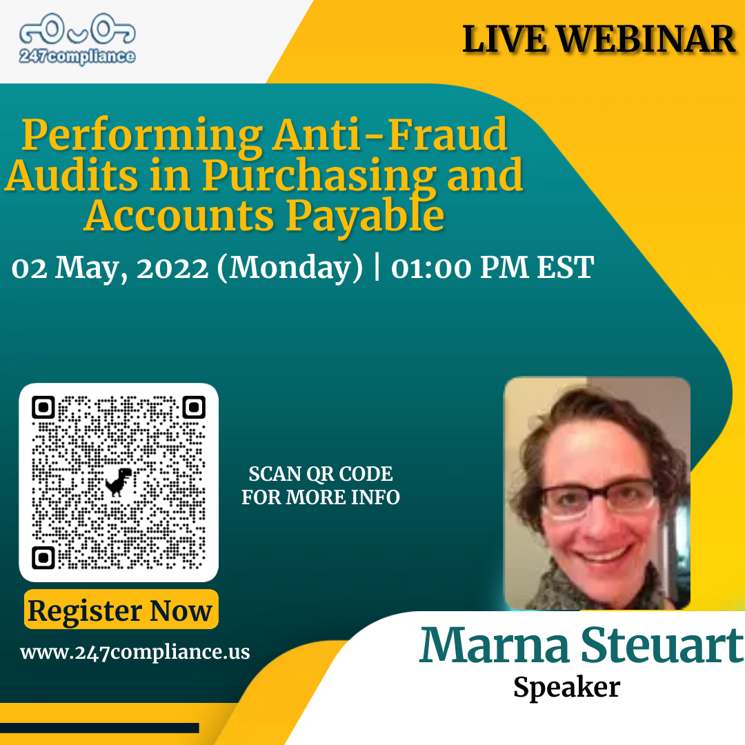 Performing Anti-Fraud Audits in Purchasing and Accounts Payable, Online Event
