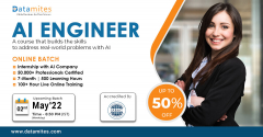 Artificial Intelligence Engineer in India -May'22