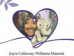 Memorial for Joyce Callaway Williams Massola
