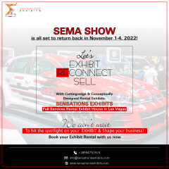 Participate In SEMA show 2022 With Sensations Exhibition