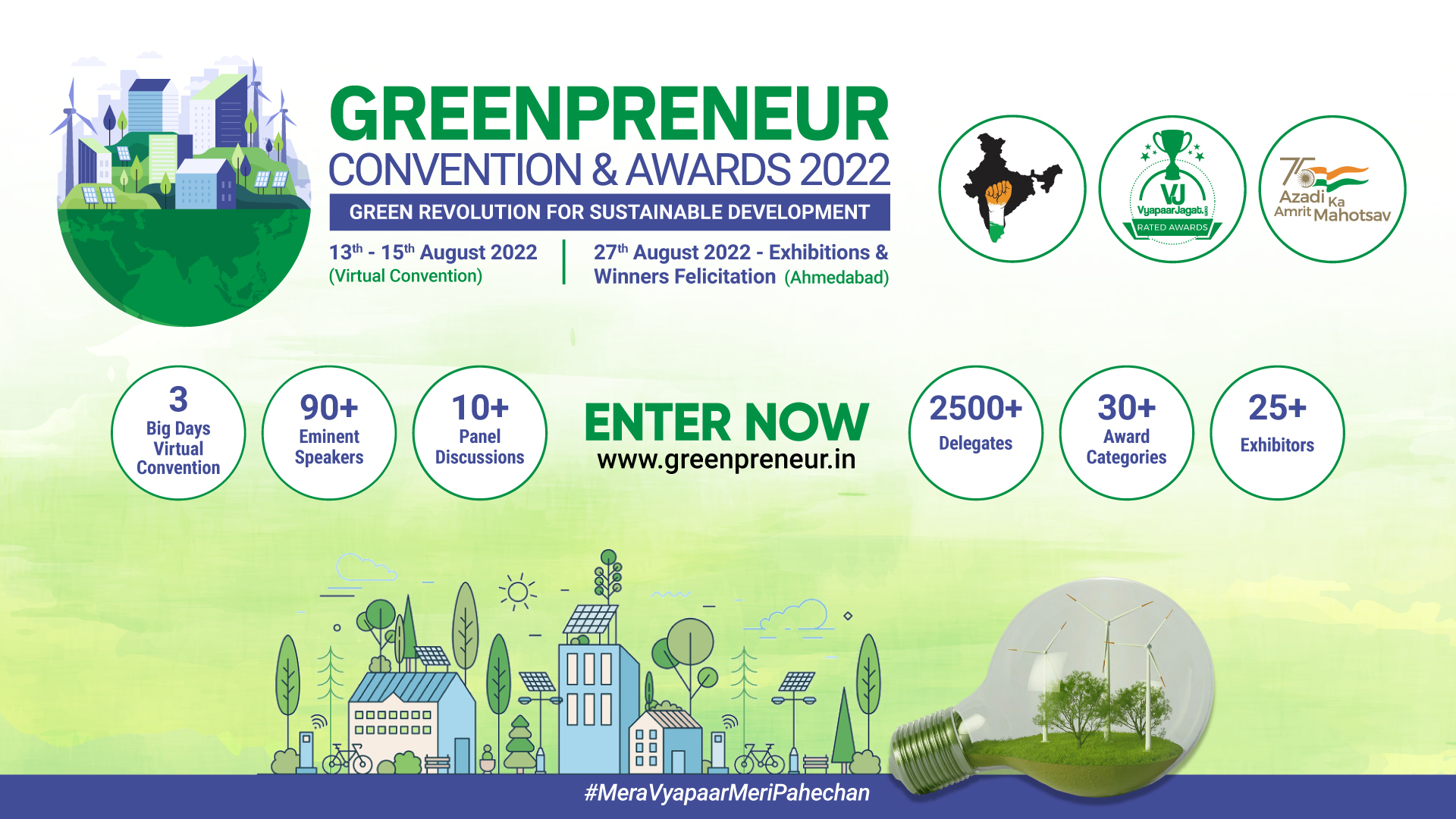 Greenpreneur Convention & Awards 2022, Online Event