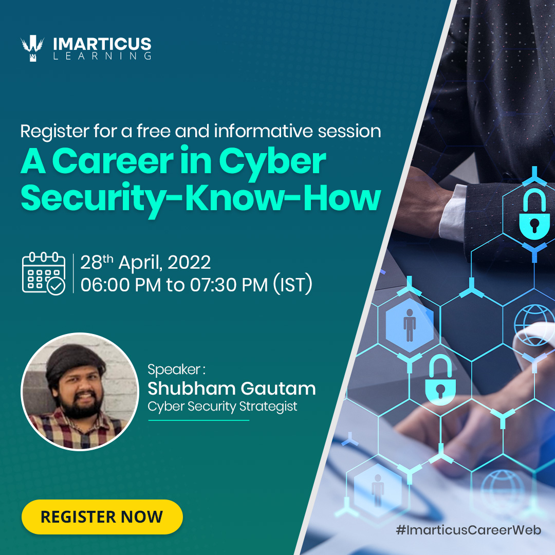 A Career in Cyber Security- Know-How, Online Event
