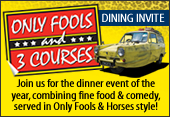 Only Fools and 3 Courses - Essex 14/05/2022