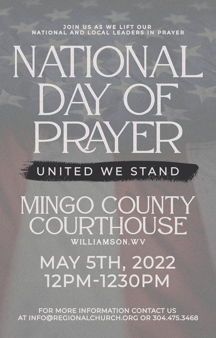 Mingo County National Day of Prayer Gathering, Williamson, West Virginia, United States