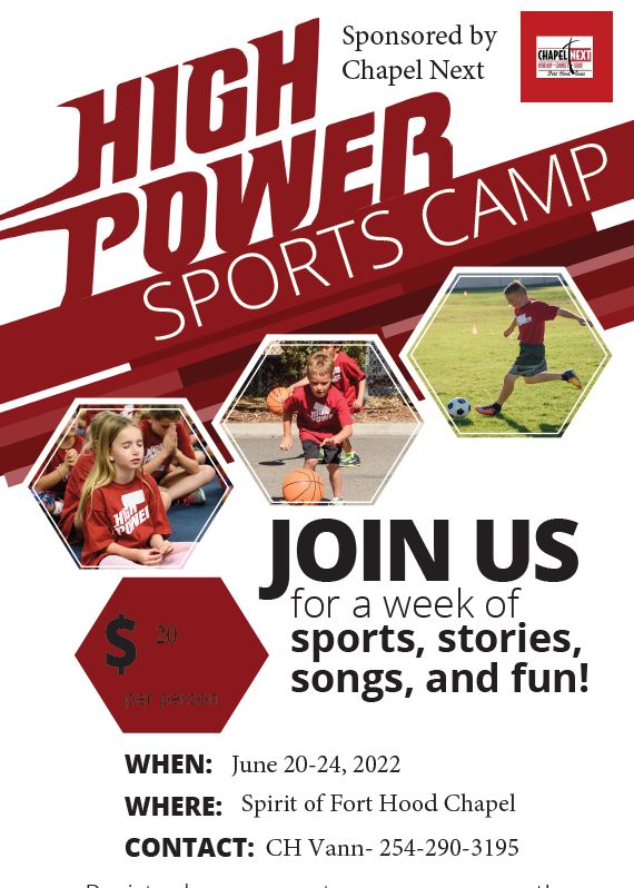 High Power Sports Camp, Fort Hood, Texas, United States