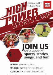 High Power Sports Camp