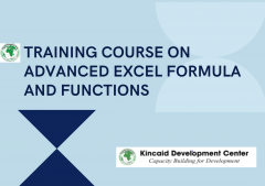TRAINING COURSE ON ADVANCED EXCEL FORMULA AND FUNCTIONS