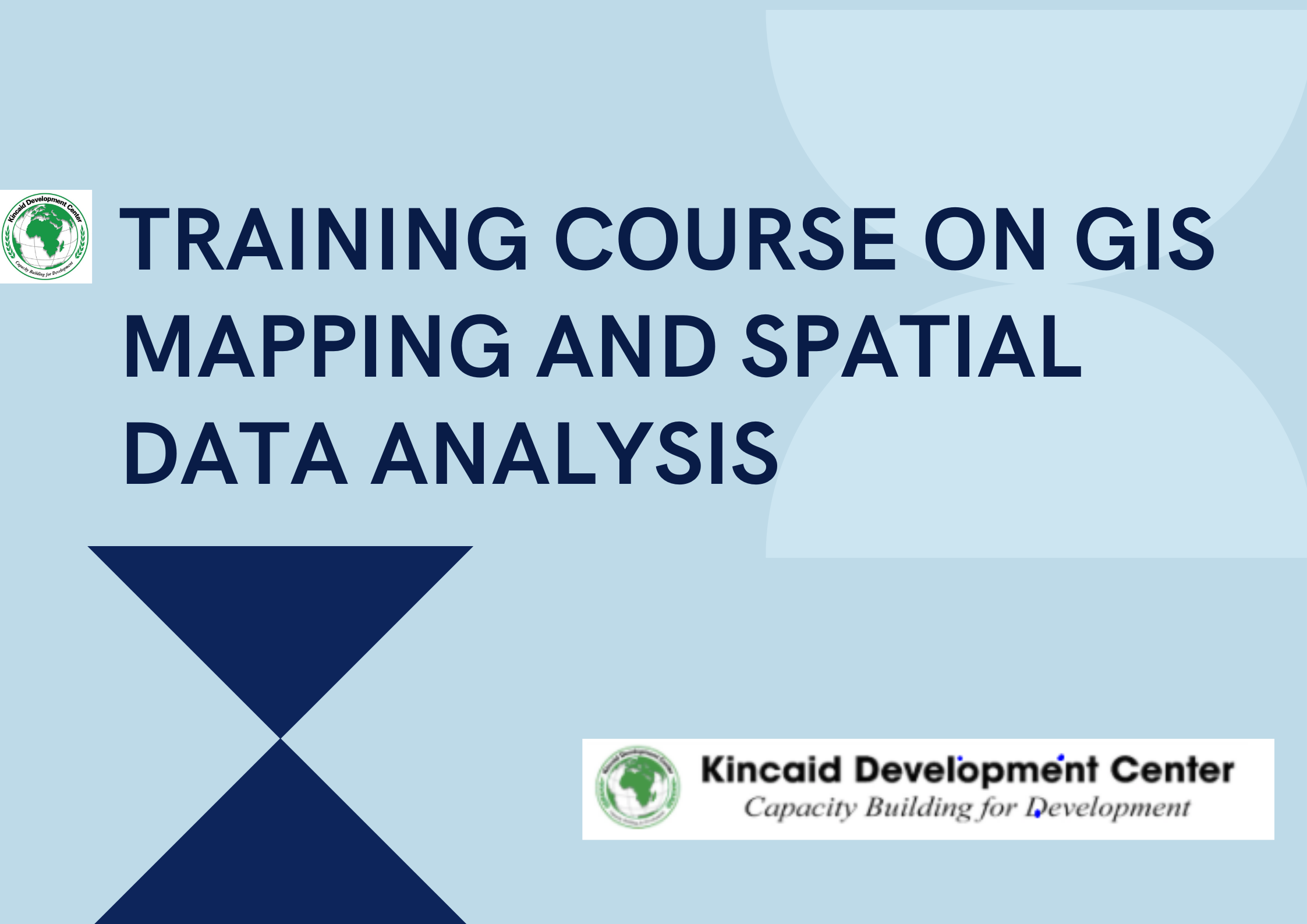 TRAINING COURSE ON GIS MAPPING AND SPATIAL DATA ANALYSIS, Nairobi, Kenya