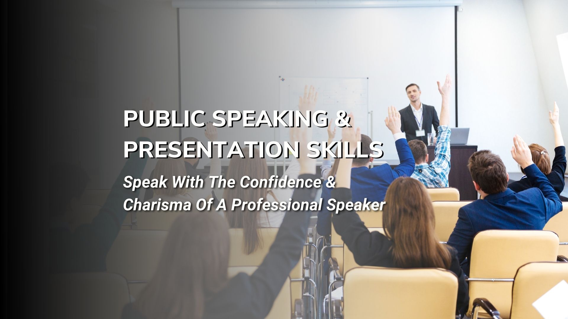Public Speaking & Presentation Skills - Live Online Class, Online Event