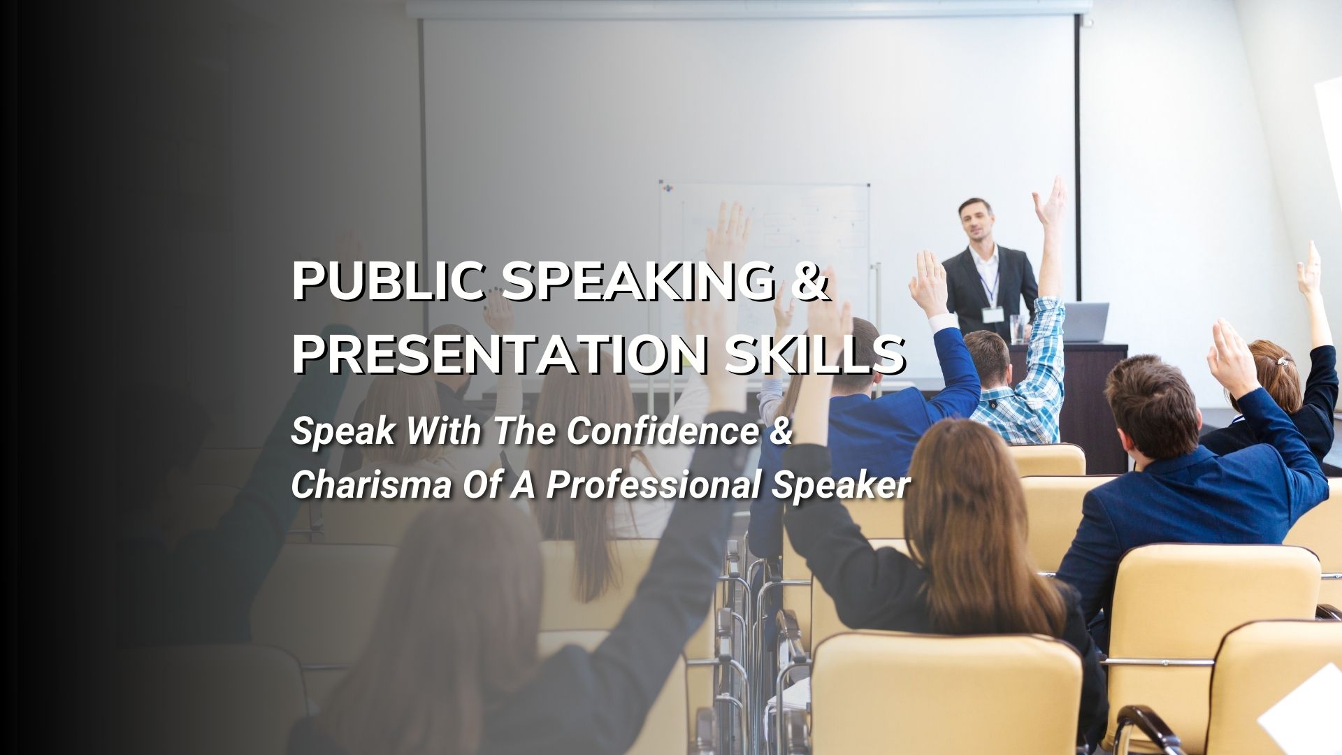 differentiate public speaking from online presentation