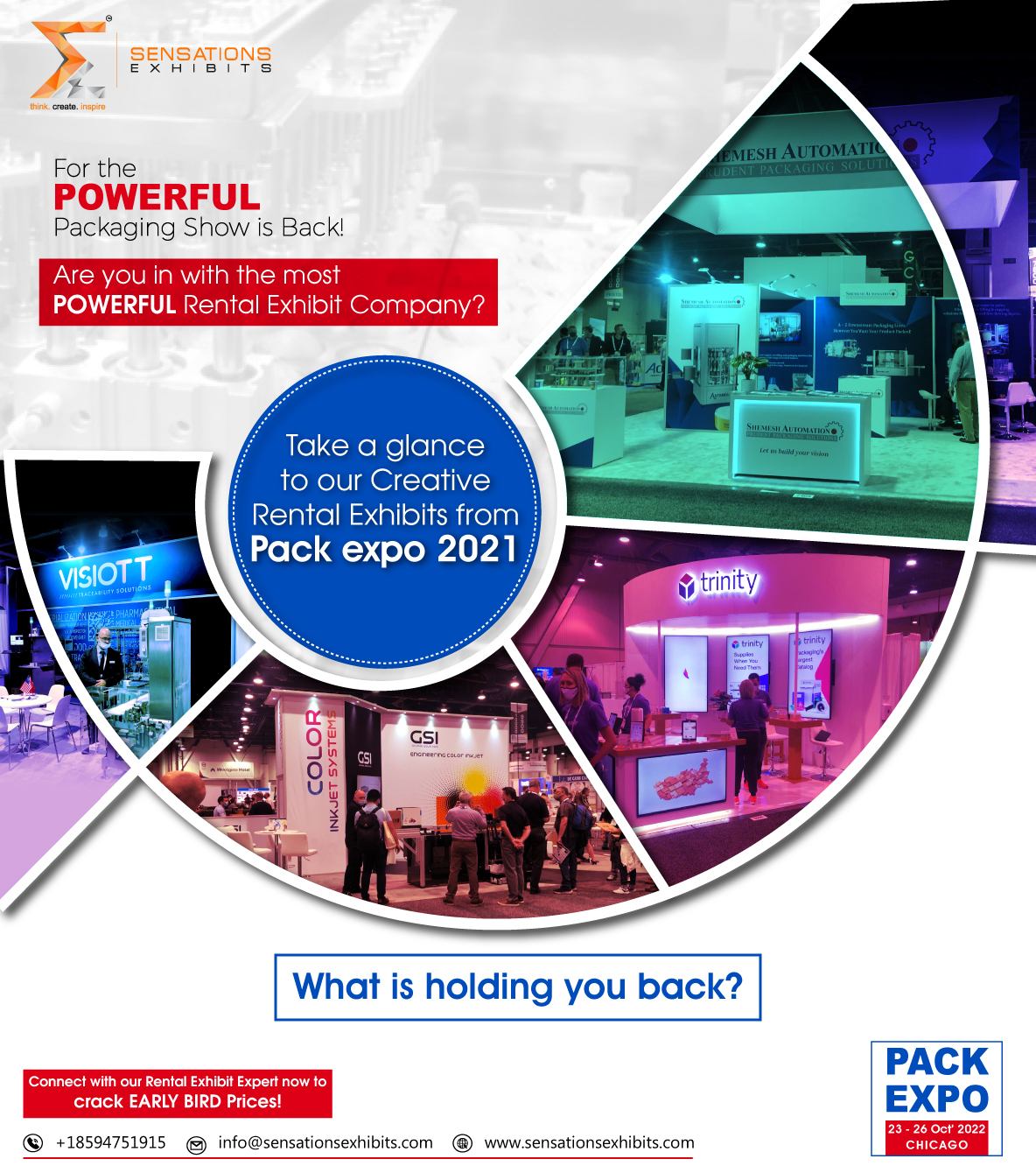 Participate In Pack Expo International 2022 With Sensations Exhibition, Chicago, IL 60616,Illinois,United States