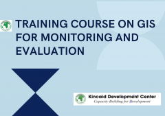 TRAINING COURSE ON ADVANCED MONITORING AND EVALUATION FOR DEVELOPMENT RESULT