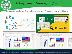Transforming, analyzing & visualizing data with Microsoft Power BI Course