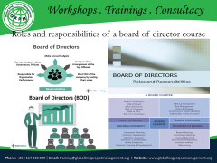 Roles and responsibilities of a board of director course