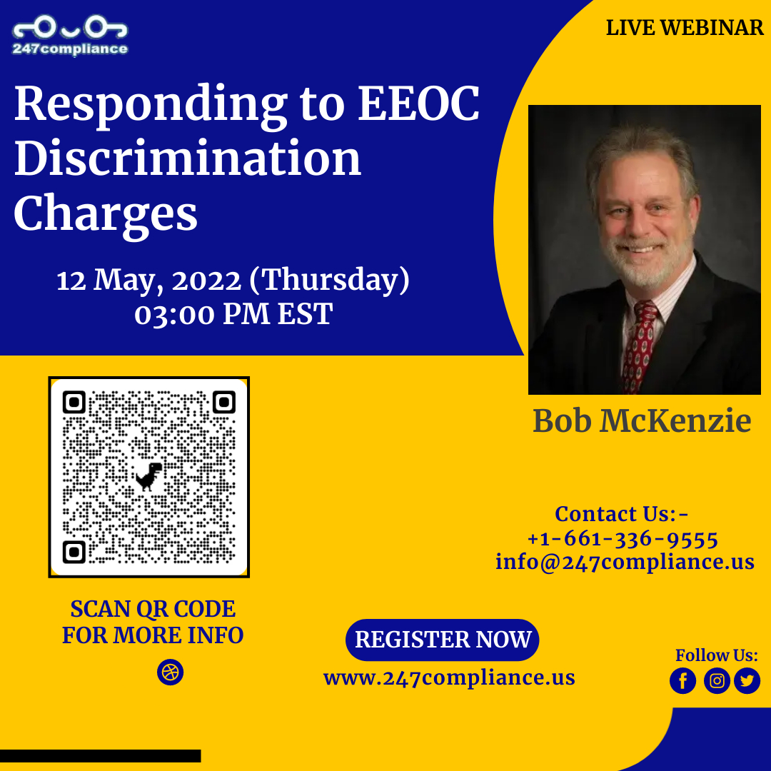 Responding to EEOC Discrimination Charges-What's Your Business Case?, Online Event