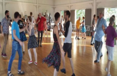 FOOT-Loose FREE Contra Dance Lessons: Saturday, May 7th, in Olin Pavilion, 6-8 PM